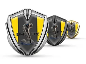 Shelby Metal Emblema Insignia A Tu Gusto Potencia Formato